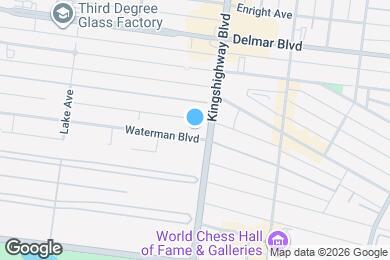 Map image of the property - 5103 Waterman Blvd