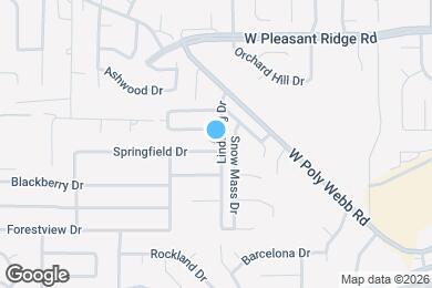 Map image of the property - 6401 Springfield Dr
