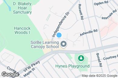 Map image of the property - 240 Independence Dr