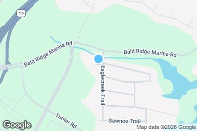 Map image of the property - 1450 Eaglecreek Trail