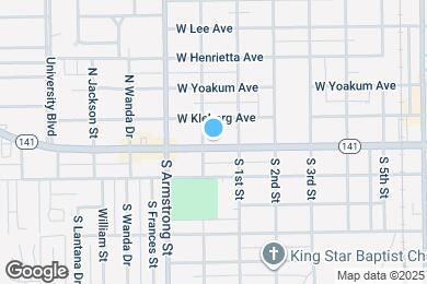 Map image of the property - 626 W King Ave
