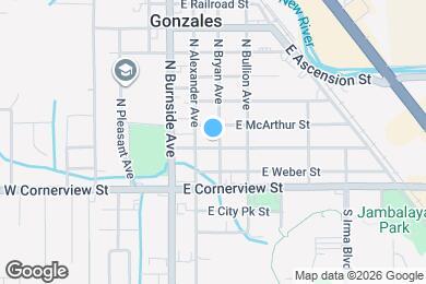 Map image of the property - 222 E Sanders St