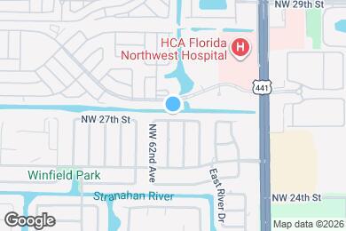 Map image of the property - 6073 NW 27th St