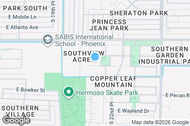 Map image of the property - 2118 E La Salle St