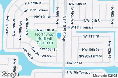 Map image of the property - 1025 NW 16th Pl