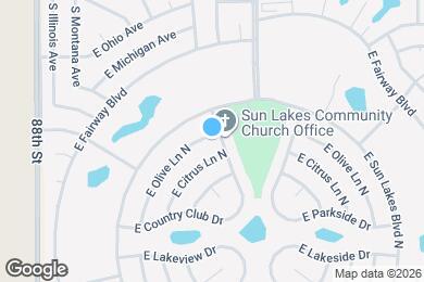 Map image of the property - 9111 E Olive Ln N