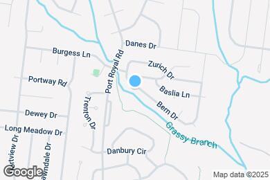 Map image of the property - 1415 Bern Dr