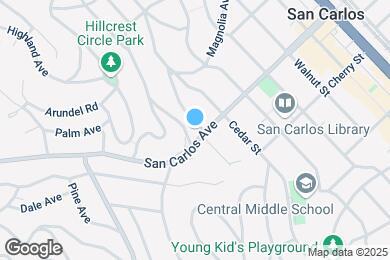 Map image of the property - 1700 San Carlos Ave