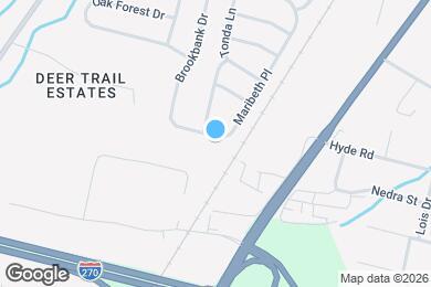 Map image of the property - 2356 Maribeth Pl