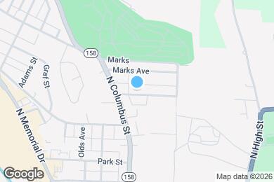 Map image of the property - 215 Wilson Ave