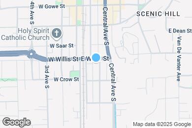 Map image of the property - 509 Bridges Ave S
