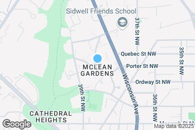 Map image of the property - 3615 38th St NW