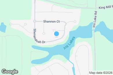 Map image of the property - 165 Shenandoah Dr
