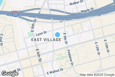 Map image of the property - 812 Des Moines St