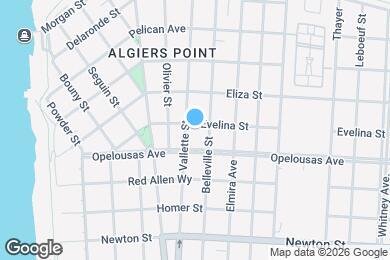 Map image of the property - 713 Evelina St