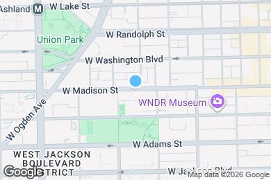 Map image of the property - 1339 W Madison St