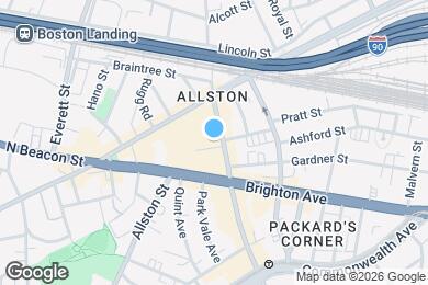 Map image of the property - 5 Harvard Ter