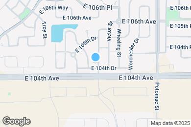 Map image of the property - 10439 Vaughn Way