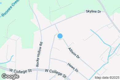 Map image of the property - 1017 Allison Dr