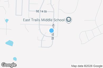 Map image of the property - 1516 SE Dalton Dr