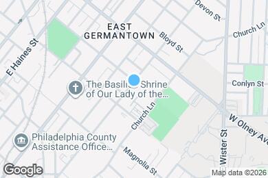 Map image of the property - 638 E Locust Ave