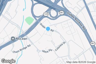 Map image of the property - The Point at McLean