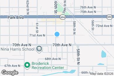 Map image of the property - 7075 60th St N