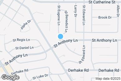 Map image of the property - 535 St Anthony Ln