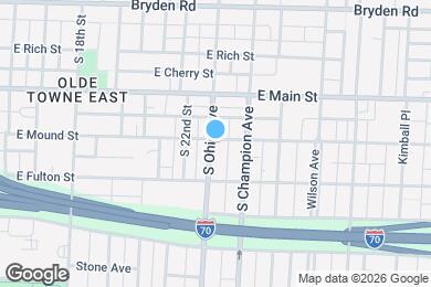 Map image of the property - 440 S Ohio Ave