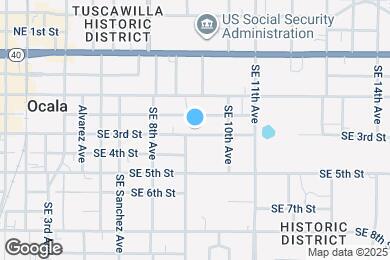 Map image of the property - 917 SE 3rd St