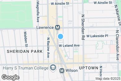 Map image of the property - 4716 N Winthrop Ave