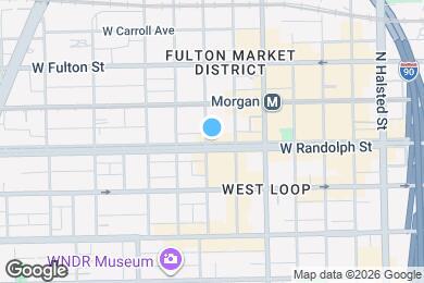 Map image of the property - 1080 W Randolph St