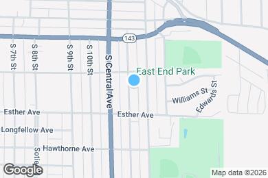 Map image of the property - 239 12th St