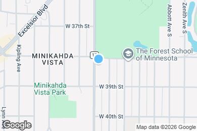 Map image of the property - 3809 France Ave S