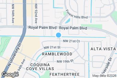 Map image of the property - 8977 NW 21st Ct