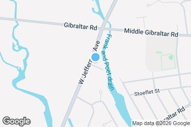 Map image of the property - 29305 W Jefferson Ave