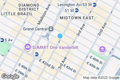 Map image of the property - E. 46th St, Lexington Ave