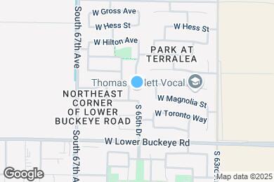 Map image of the property - 6507 W Hughes Dr