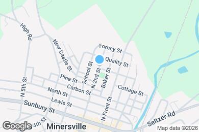 Map image of the property - 602 N 2nd St