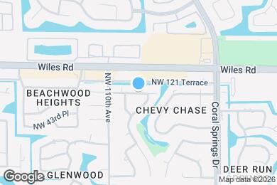 Map image of the property - 10859 NW 45th St