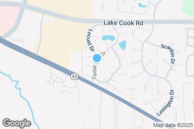 Map image of the property - 1302 Fore Ct