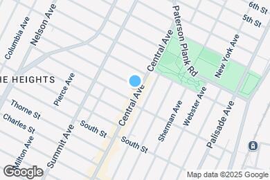 Map image of the property - 489 Central Ave
