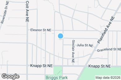 Map image of the property - 2115 Oakwood Ave NE