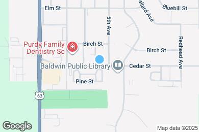 Map image of the property - 1792 6th Ave