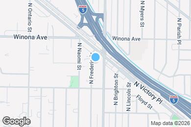 Map image of the property - 2250 N Frederic St