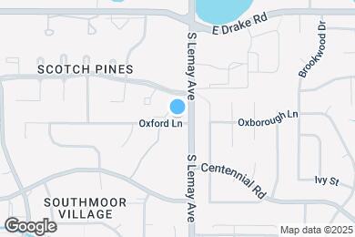 Map image of the property - 1024 Oxford Ln
