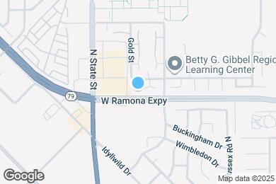 Map image of the property - 576 Cumbre Ct