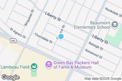 Map image of the property - 1221 Kenwood St