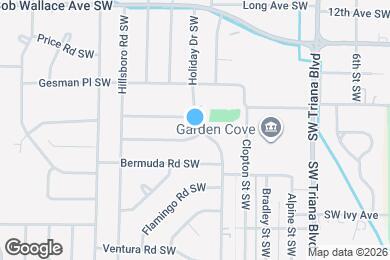 Map image of the property - 2814 Holiday Dr SW