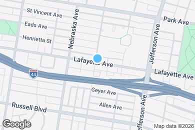 Map image of the property - 2756 Lafayette Ave